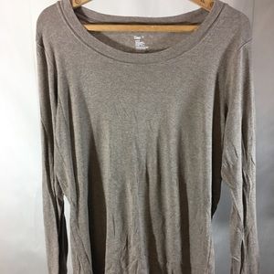 GAP tan long sleeve shirt XL